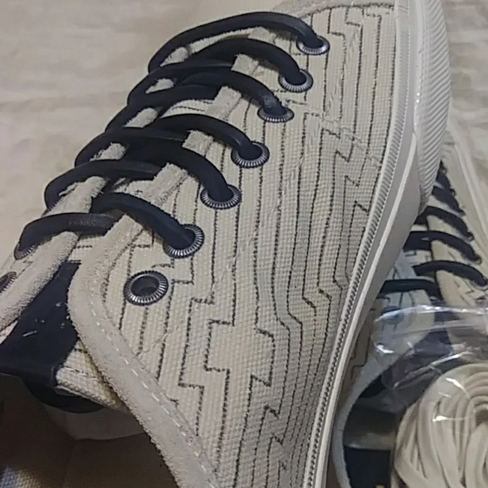 Frye Ludlow Canvas Print Sneakers